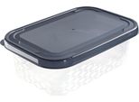 Branq Set Di Vasetti Per Alimenti Ori Nero 5Pz - Rettangolare