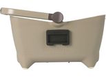 Basil Cestino Per Bicicletta Con Ruota Anteriore Buddy Kf 45X32X22Cm, 32Litri, Kf, Marrone Biscotto