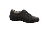 Waldlaeufer Scarpe Da Donna Stringate Sportive Suola In Gomma Nero