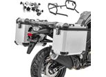 Valigia In Alluminio + Portavaligie Per Suzuki V-Strom 1050 / Xt 20-25 GX38-45 S