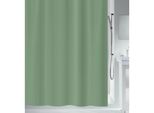 Tenda Da Doccia Spirella Antimuffa Antibatterica, Lavabile, Impermeabile In Peva 180X200Cm Verde Basilico