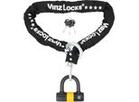Vinz Trivor Lucchetto A Catena ø11Mm | Art 4 | Lucchetto Moto Catena Ciclomotore | Lucchetto Moto Sicuro Scooter & E-Scooter & Lucchetto Blindato | 120 - 300 Cm X (200Cm)