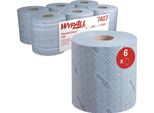 Panno Di Pulizia Wypall L10 7407 L380Xl183Ca.Mm Blu A 1 Velo, Perforato, Rcs 6RL/KT Wypal