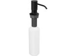 Accessori Sapho - Distributore Di Sapone, Nero Opaco SP023B