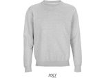 Sols 03814 | Felpa Girocollo Columbia Unisex - Colore: Grigio Melange - Taglia: 4XL
