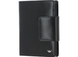 Golden Head Portafoglio Colorado Rfid Protect Billfold Coin Wallet With Snap Closure Black Nero