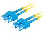 Lanberg Sm SC/UPC-SC/UPC Duplex Cavo Patch In Fibra Ottica 3,0Mm Lszh G657A1 2M Giallo