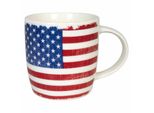 KöNitz Becher Vintage Flag Usa, Tasse, Kaffeebecher, New Bone China, Bunt, 350 Ml, 11 7 275 2665