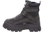 Stivaletto Buffalo In Pelle Finta/Tessuto