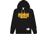 Champion Champion X Stranger Things Felpa Con Cappuccio - Gr. Xl