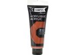 Vernice Acrilica 100 Ml - Marrone Terra Di Siena Bruciata N. 211