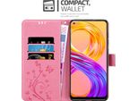 Cadorabo Cover Per Realme 8 4G / 8 Pro Cover Protettiva In Rosa Cover Protettiva Cover Cellulare Cover Fiori Custodia Fiore