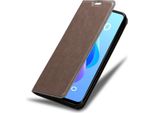 Cadorabo Custodia Per Oppo A36 / A76 / A96 4G / K10 4G / Realme 9I Custodia Protettiva In Marrone Custodia Per Cellulare Custodia Cover