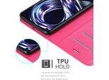 Cadorabo Cover Per Realme 8I / Narzo 50 4G Cover Protettiva In Rosa Custodia Per Cellulare Cover Chiusura Magnetica