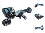 Smerigliatrice Angolare A Batteria Makita Dga 521 RGX1 18 V 125 Mm X-LOCK Brushless + 2X Batteria Ricaricabile 6,0 Ah + Caricabatterie