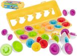 Puzzle Educativo Di Selezione Delle Forme Delle Uova 12Pcs
