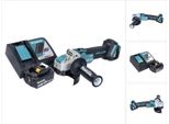 Smerigliatrice Angolare A Batteria Makita Dga 521 RF1X1 18 V 125 Mm X-LOCK Brushless + 1X Batteria Ricaricabile 3,0 Ah + Caricabatterie
