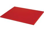 Tagliere Hygiplas Piccolo In Polietilene Di Colore Rosso Per Carne Cruda