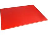 Tagliere Hygiplas Grande In Polietilene Rosso Per Carne Cruda