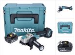 Makita Dga 521 F1X1J Smerigliatrice Angolare A Batteria 18 V 125 Mm X-LOCK Brushless + 1X Batteria Ricaricabile 3,0 Ah + Makpac - Senza Caricabatterie