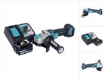 Makita Dga 521 RG1X1 Smerigliatrice Angolare A Batteria 18 V 125 Mm X-LOCK Brushless + 1X Batteria Ricaricabile 6,0 Ah + Caricatore