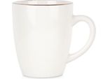 Tazza Siaki Collection, Porcellana, 8X5 Cm, 200 Ml, Bianco/Oro