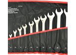 Geko Chiavi Aperte 12 Pezzi, 6-32 Mm, Crv, Custodia Pieghevole G11144