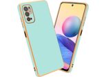 Cadorabo Custodia Protettiva Per Xiaomi Redmi Note 10 5G / Poco M3 Pro 5G Custodia In Verde Telefono Cellulare Custodia Tpu Silicone Fotocamera Protezione Caso