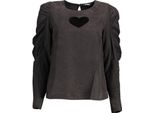 Desigual Camicia A Maniche Lunghe Nero Stile Comfort Qualità : Taglia - S Taglia: S