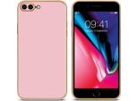 Cadorabo Custodia Protettiva Per Apple Iphone 7 Plus / 7S Plus / 8 Plus Custodia In Rosa Custodia Del Telefono Cellulare Tpu Silicone Fotocamera Protezione Caso