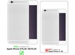 Cadorabo Custodia Per Apple Iphone 6 Plus / 6S Plus Custodia Protettiva In Silicone Tpu Nero Custodia Per Telefono Cellulare