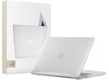 Tech-Protect Smartshell Macbook Air 13 M2 / M3 / M4 / 2023-2025 Glitter Clear