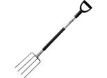 Forca Da Giardino Dedra 80B017 Manico In Metallo, Manico In Plastica D, 122Cm