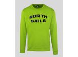 North Sails Felpa Uomo Tessile Verde SF16034 - Taglia: S