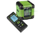 Set Di Strumenti Di Misura: Laser A Croce Verde + Telemetro Laser 40M Dedra Mc0920 Telemetro Laser Strumento Di Misura Laser Misura Laser
