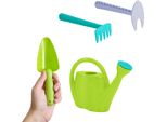 Gardenico | Kit Da Giardinaggio, Kit Di Attrezzi Da Giardinaggio Per Bambini, 4 Attrezzi | Kit Da Giardinaggio, Vasi Da Fiori E Attrezzi Da Giardinaggio | Giardino Per Bambini, A Partire Da 3 Anni | Rastrello, Zappa, Pala Annaffiatoio