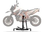 Cs Power Evo Cavalletto Centrale Per Ktm 990 Supermoto Sm / R 08-13 Nero