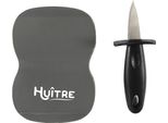 Cmp KU6287 Set Per Aprire Le Ostriche - Coltello E Supporto In Silicone