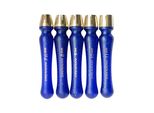 Drennan Punzoni Per Pane Con Testa In Ottone Set Di 5 Punzoni Blu TABP002