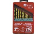 Set Di Punte Per Metallo Al Cobalto Dedra Wits13 Hss+Cobalto+Stagno, 135°, 13 Pz