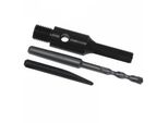 Dedra Adattatore Esagonale, Punta Pilota, Hex H1225 100 Mm, Set - H1225