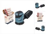 Dbo 180 Z Levigatrice Eccentrica A Batteria 18 V 125 Mm + Toolbrothers Spider Set Di Abrasivi - Senza Batteria, Senza Caricabatterie, Ideale Per Il Bricolage, La Levigatura, Box Polvere Fisso