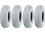 2.80/2.50-4 Grigio Mobility Scooter Pneumatico Blocco Pneumatico Senza Marcatura (Set Di 4)