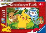 Ravensburger Pikachu Und Seine Freunde, Puzzle, Kinderpuzzle, Legespiel, 2 X 24 Teile, 05668