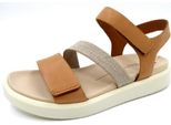 Ecco Sandali Da Donna Flowt Marrone Pelle Liscia Dimensioni: 37