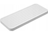 Mensola Da Parete Per Bagno Da Avvitare Bianca 30,1X13,1X3,7 Cm