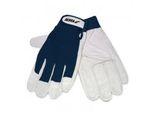 Dedra Guanti Di Protezione In Pelle Di Capra, Taglia 10, Blu Scuro - BH1013R10