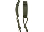 Brandit BD8078 | Fischietto Da Segnalazione Molle 2 Pack Accessori Taglia Unica - Colore: Olive - Taglia: Taglia Unica