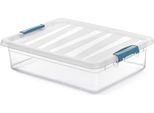 Scatola Multiuso Domopak Living Katla Polipropilene Trasparente 8 L (39 X 29 X 10,5 Cm)