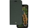 DBRAMANTE1928, Custodia Per Iphone 14 Pro Folio 2 In 1 Modello New York In Pelle Con Portacarte, Verde Scuro